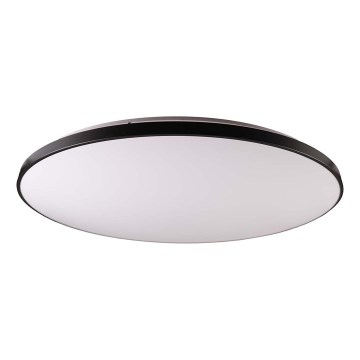 LED Hämardatav laevalgusti KERN LED/80W/230V 3000-6000K d. 80 cm must + kaugjuhtimispult