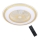 LED Hämardatav laevalgusti koos ventilaatoriga ZEPHYR LED/48W/230V 3000-6000K kuldne + pult