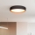 LED Hämardatav laevalgusti LARIOS LED/48W/230V 3000-6500K d. 39 cm must + kaugjuhtimispult