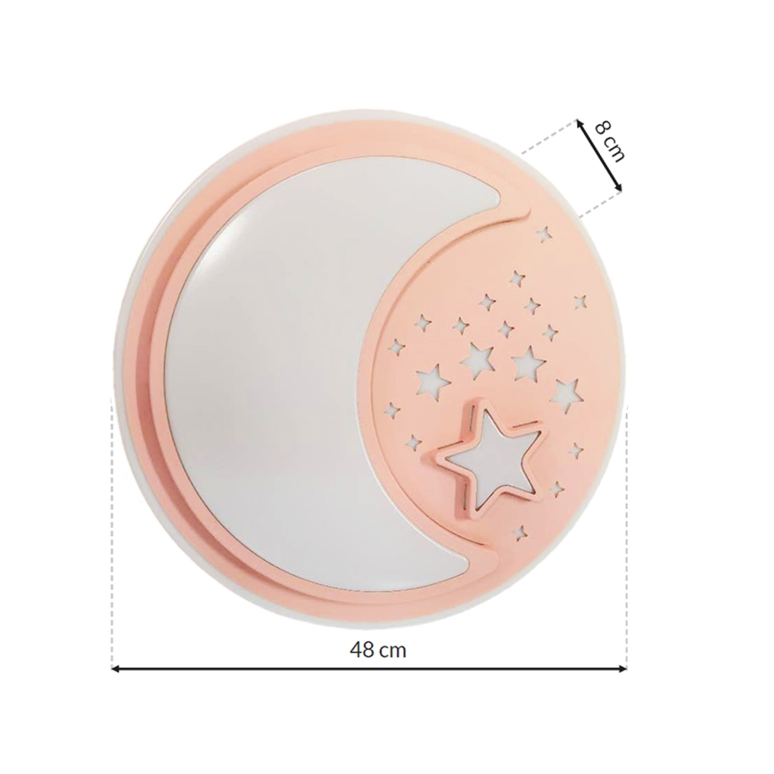 LED Hämardatav laevalgusti lastetuppa NOTTE LED/40W/230V + kaugjuhtimispult