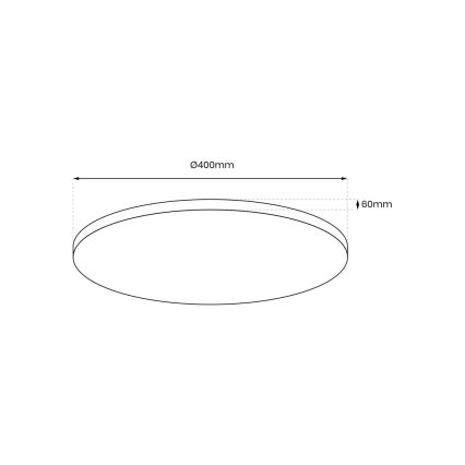 LED Hämardatav laevalgusti LAYLA LED/33W/230V 3000/4000/6000K kuldne + kaugjuhtimispult