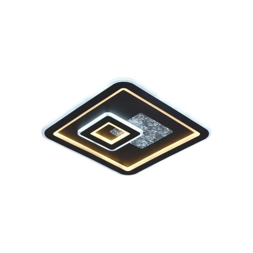 LED Hämardatav laevalgusti LED/110W/230V 3000-6500K must + kaugjuhtimispult