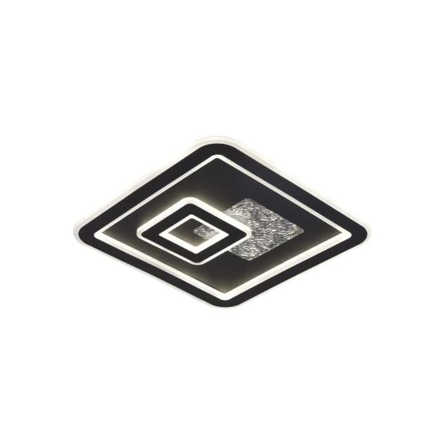 LED Hämardatav laevalgusti LED/110W/230V 3000-6500K must + kaugjuhtimispult