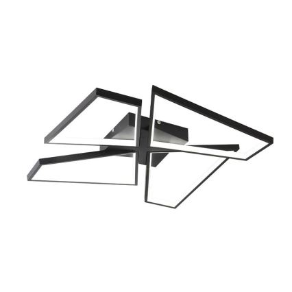 LED Hämardatav laevalgusti LED/115W/230V 3000-6500K must + kaugjuhtimispult