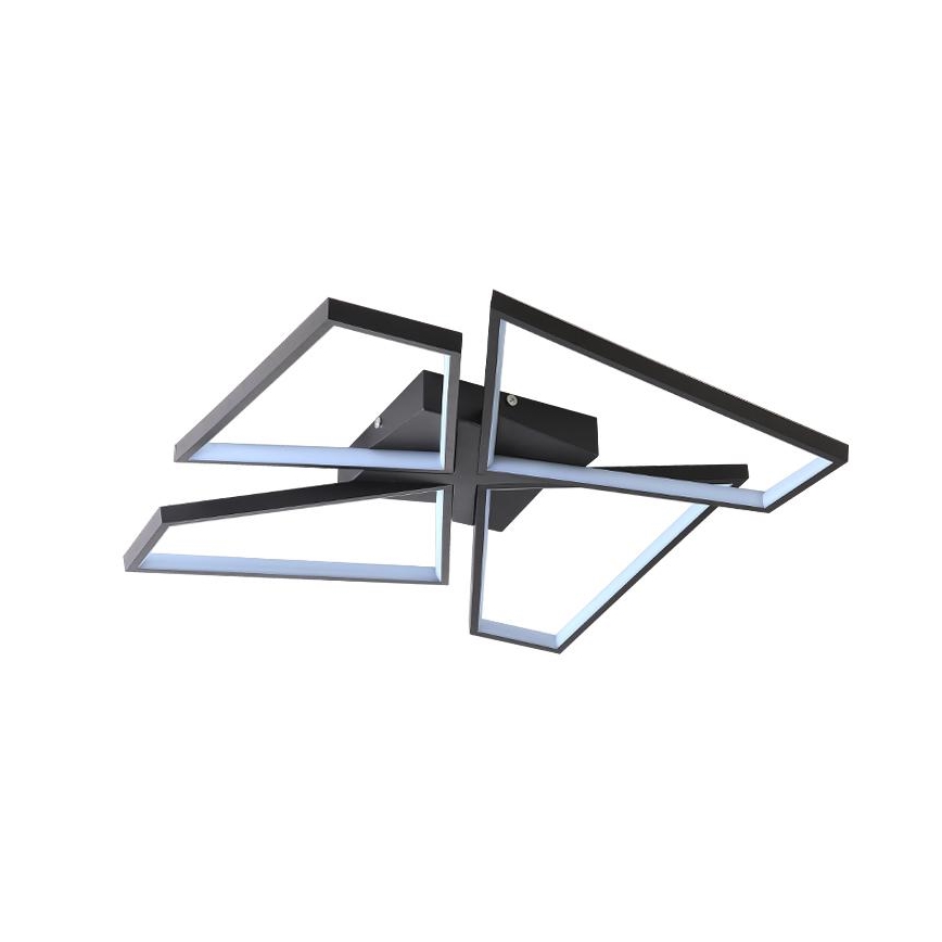 LED Hämardatav laevalgusti LED/115W/230V 3000-6500K must + kaugjuhtimispult