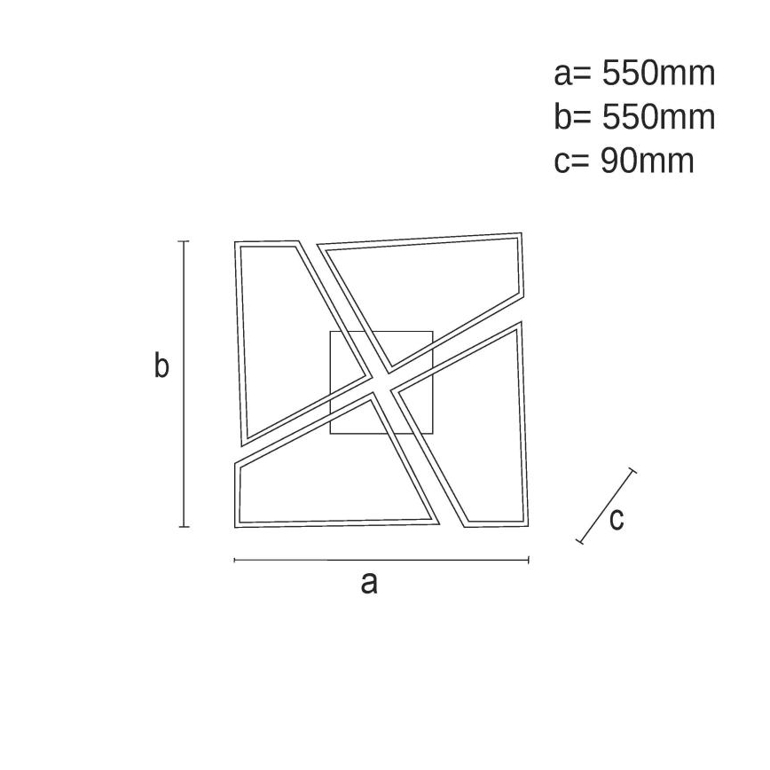 LED Hämardatav laevalgusti LED/115W/230V 3000-6500K pruun/must + kaugjuhtimispult
