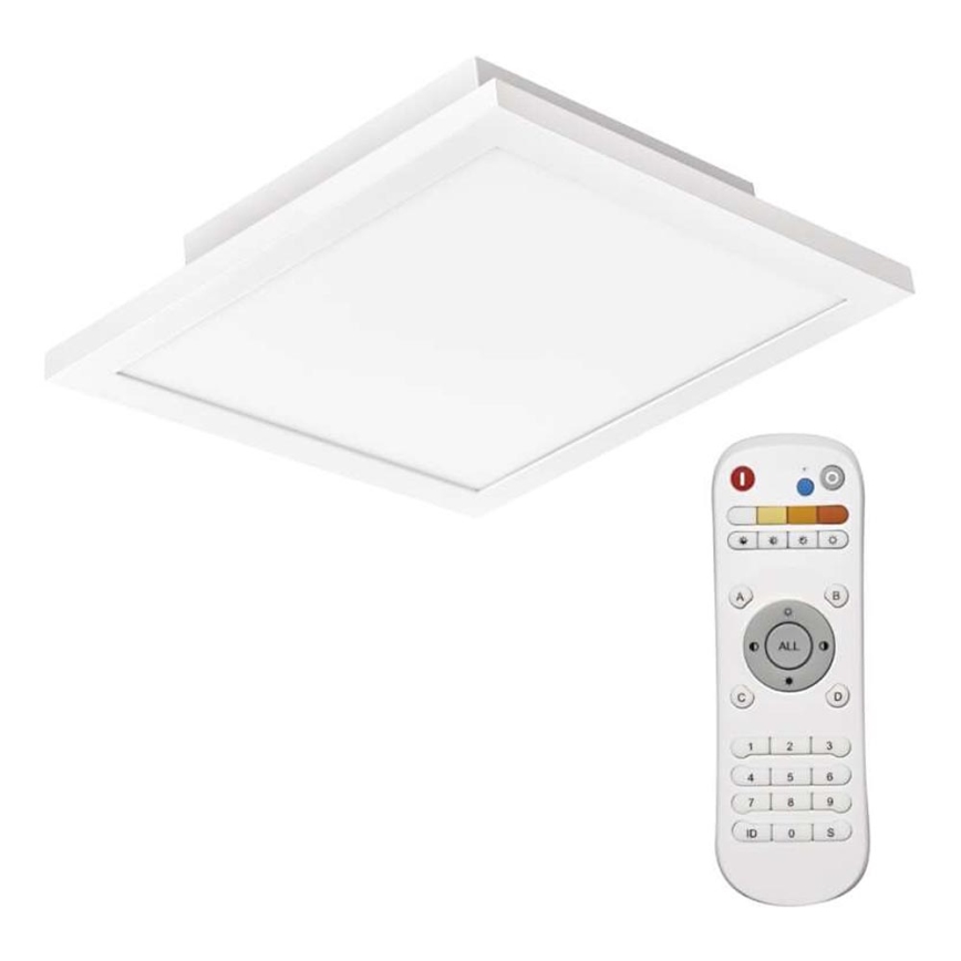 LED Hämardatav laevalgusti LED/20W/230V ruudukujuline + pult 2700-6000K