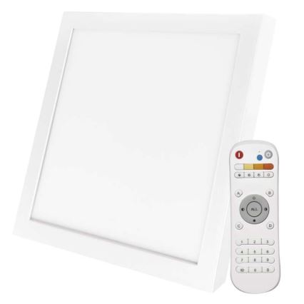 LED Hämardatav laevalgusti LED/20W/230V ruudukujuline + pult 2700-6000K