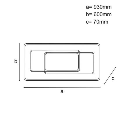 LED hämardatav laevalgusti LED/220W/230V 3000-6500K + kaugjuhtimispult
