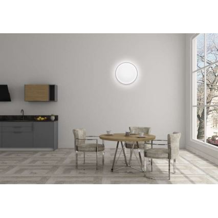 LED Hämardatav laevalgusti LED/24W/230V ümmargune + pult 2700-6500K