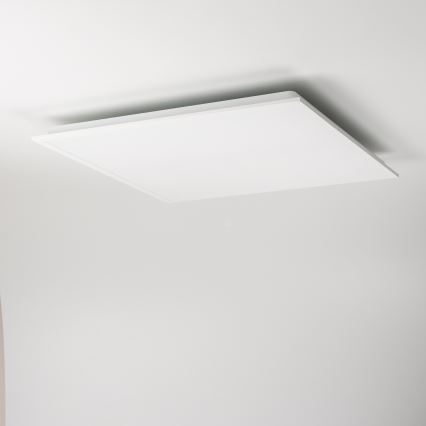 LED hämardatav laelamp LED/35W/230V 2700-6500K 62x62 cm valge + kaugjuhtimispult