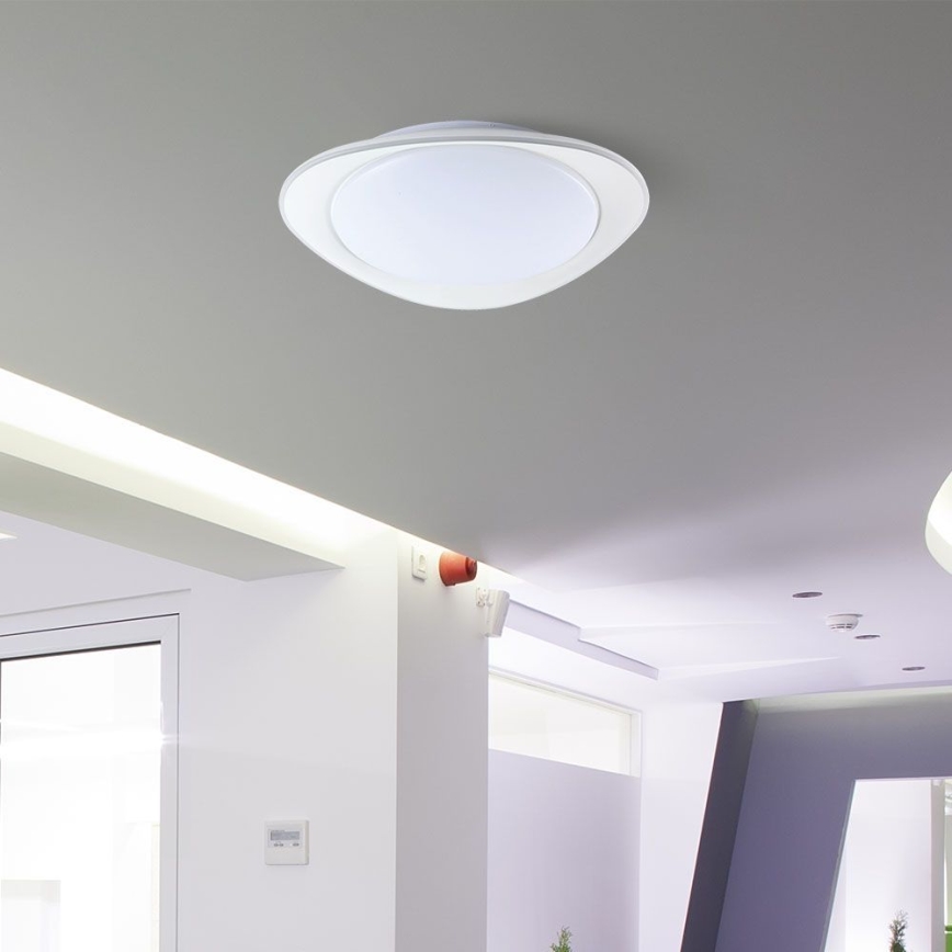 LED Hämardatav laevalgusti LED/40W/230V 3000-6500K 45 cm valge + kaugjuhtimispult