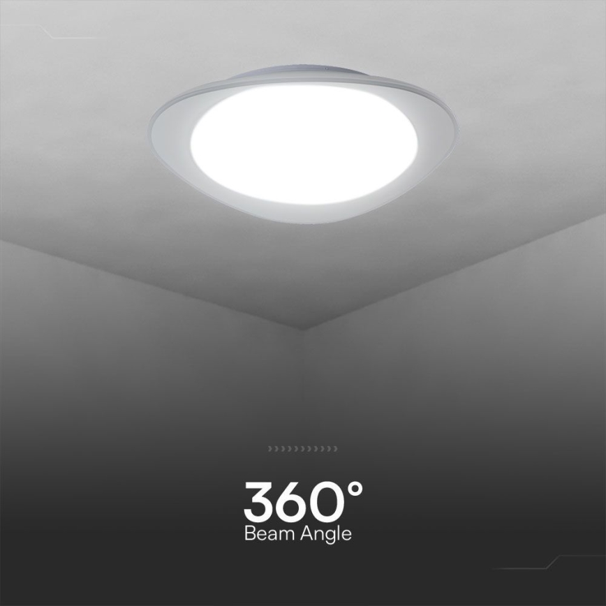 LED Hämardatav laevalgusti LED/40W/230V 3000-6500K 45 cm valge + kaugjuhtimispult