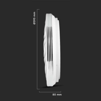 LED Hämardatav laevalgusti LED/40W/230V 3000K/4000K/6500K + pult