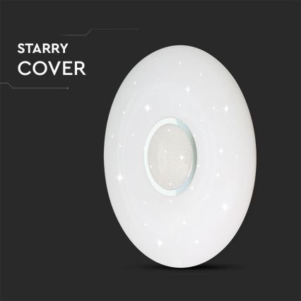 LED Hämardatav laevalgusti LED/40W/230V 3000K/4000K/6500K d. 49 cm + kaugjuhtimispult