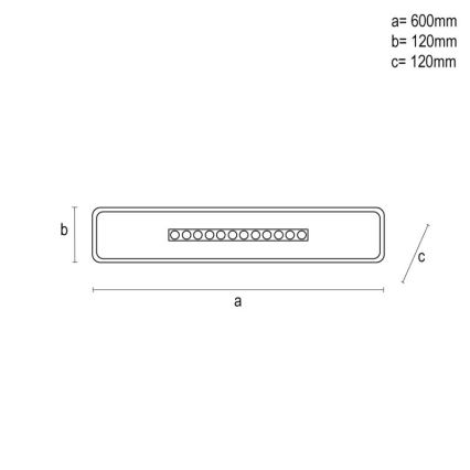 LED Hämardatav laevalgusti LED/42W/230V 3000-6500K valge + kaugjuhtimispult