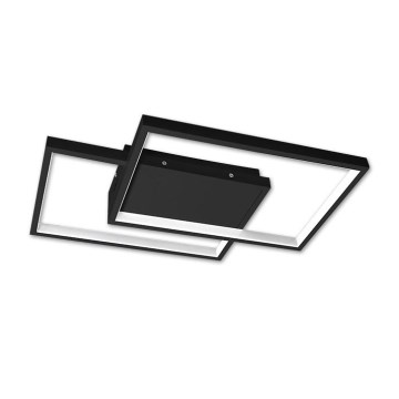 LED Hämardatav laevalgusti LED/45W/230V 3000-6500K must + kaugjuhtimispult