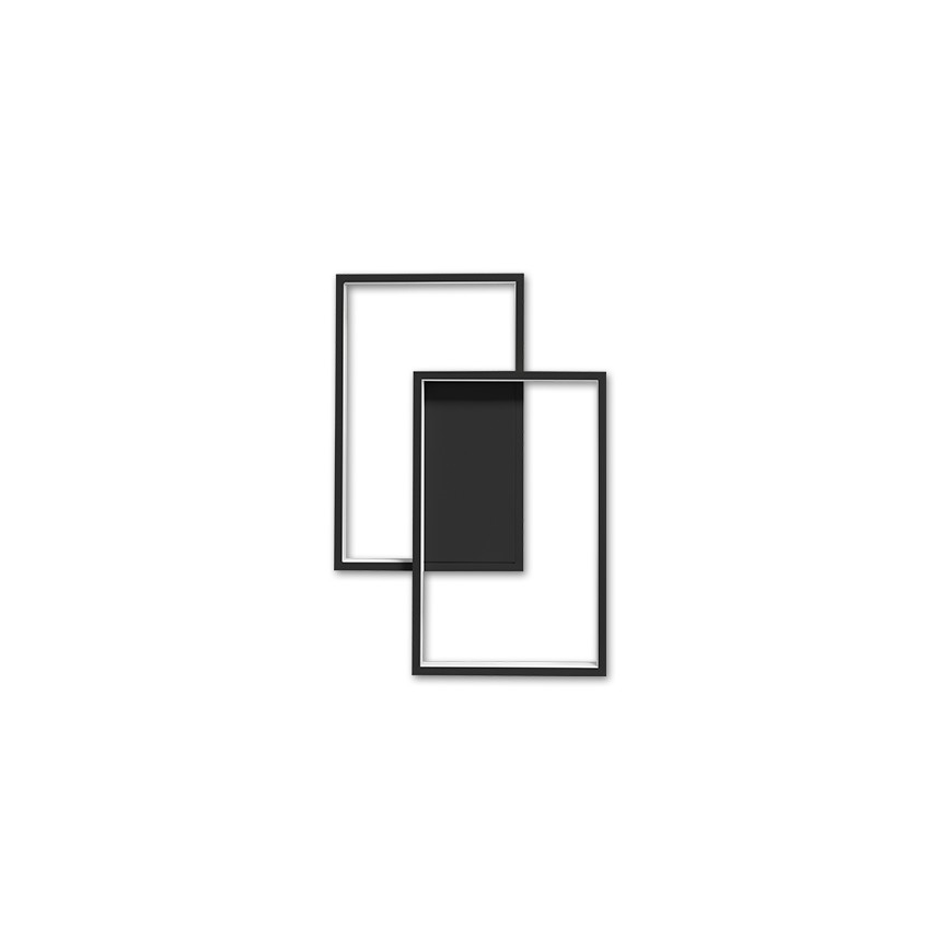 LED Hämardatav laevalgusti LED/45W/230V 3000-6500K must + kaugjuhtimispult