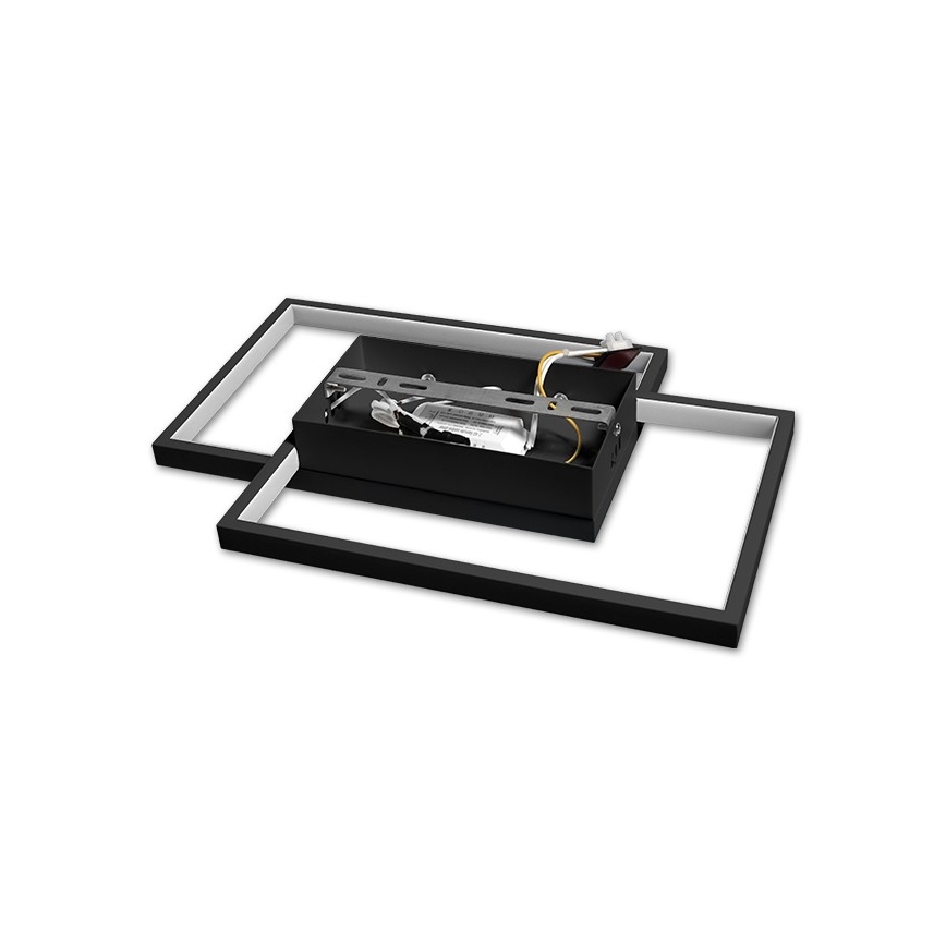 LED Hämardatav laevalgusti LED/45W/230V 3000-6500K must + kaugjuhtimispult