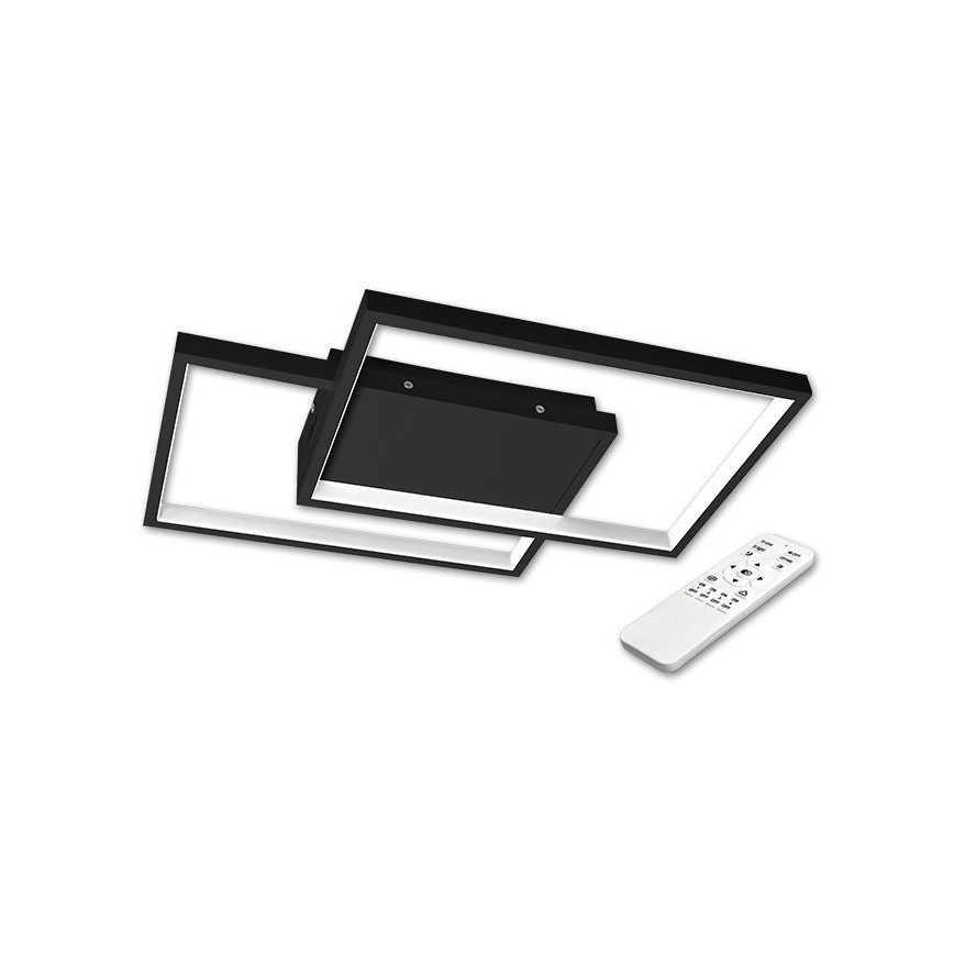 LED Hämardatav laevalgusti LED/45W/230V 3000-6500K must + kaugjuhtimispult
