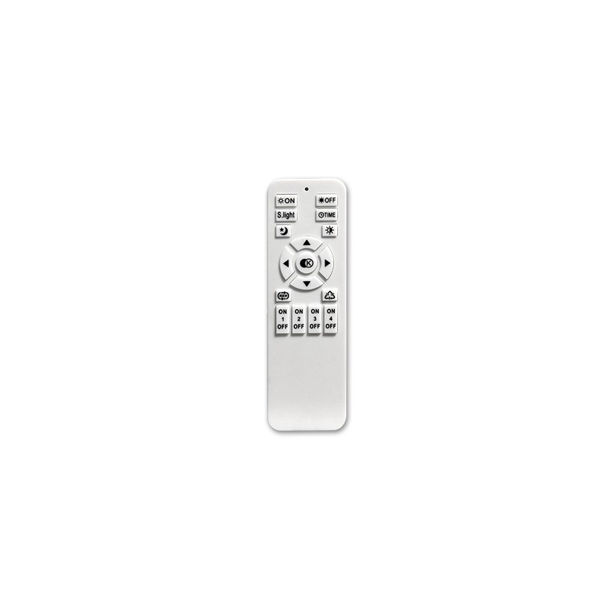 LED Hämardatav laevalgusti LED/45W/230V 3000-6500K must + kaugjuhtimispult