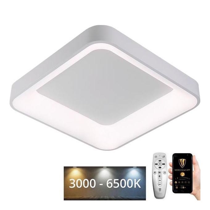 LED Hämardatav laevalgusti LED/45W/230V 3000-6500K valge + kaugjuhtimispult