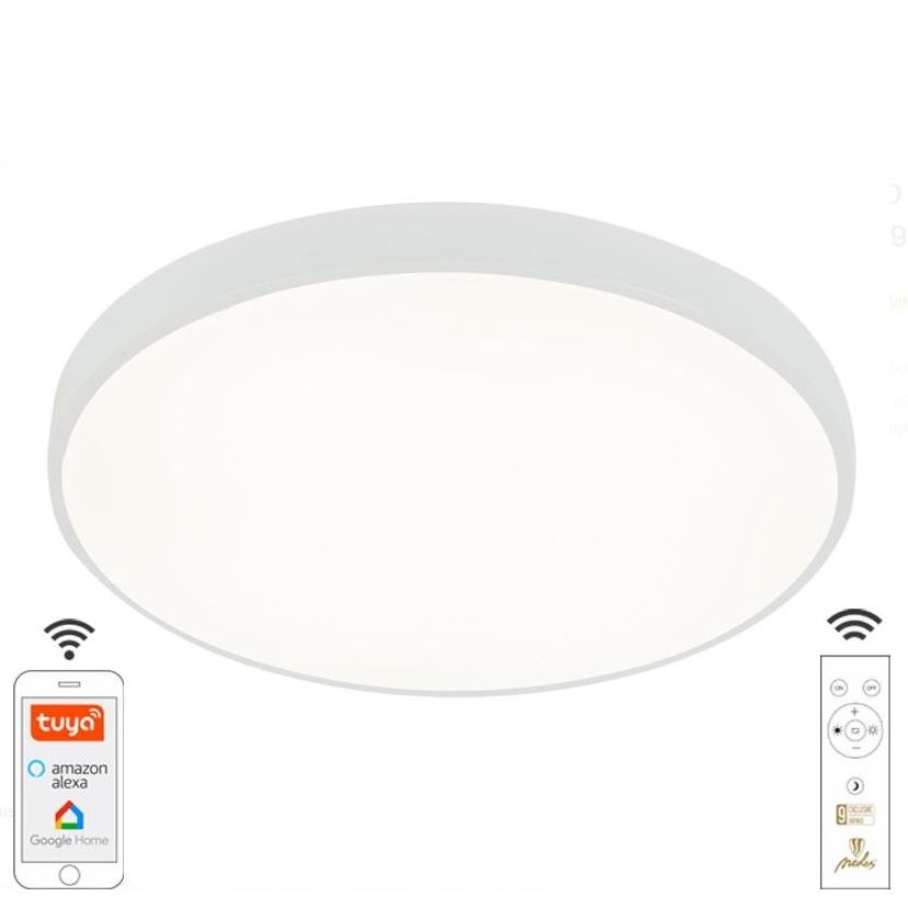 LED Hämardatav laevalgusti LED/48W/230V 2700-6500K Wi-Fi Tuya + kaugjuhtimispult