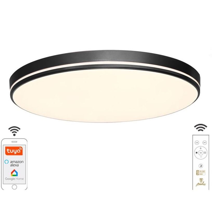 LED Hämardatav laevalgusti LED/48W/230V 2700-6500K Wi-Fi Tuya + kaugjuhtimispult