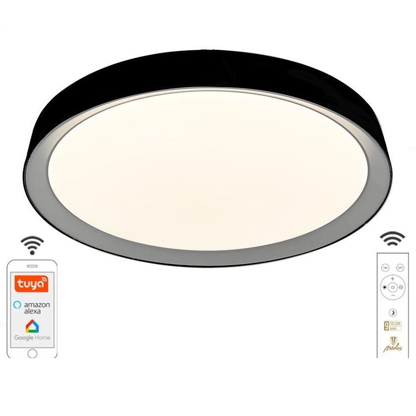 LED Hämardatav laevalgusti LED/48W/230V 2700-6500K Wi-Fi Tuya + kaugjuhtimispult