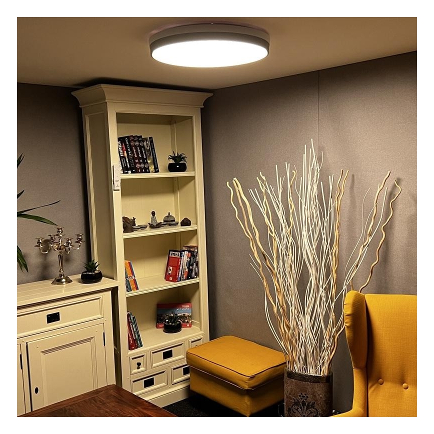 LED Hämardatav laevalgusti LED/48W/230V 2700-6500K Wi-Fi Tuya + pult