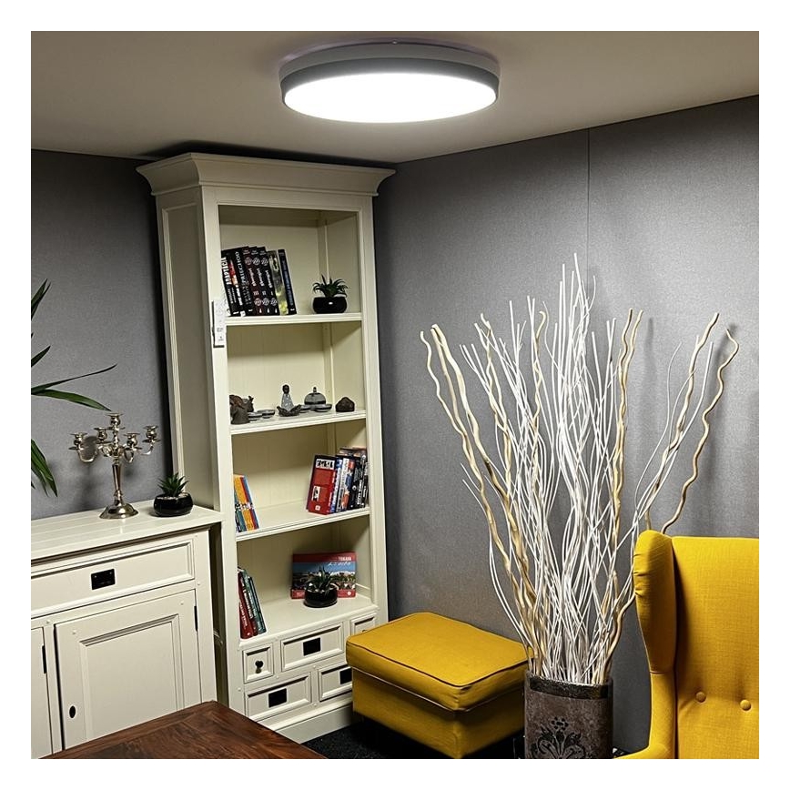 LED Hämardatav laevalgusti LED/48W/230V 2700-6500K Wi-Fi Tuya + pult