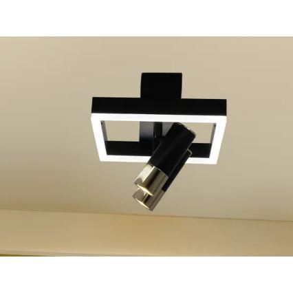 LED Hämardatav laevalgusti LED/50W/230V 3000-6500K must + kaugjuhtimispult