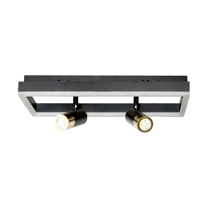LED Hämardatav laevalgusti LED/50W/230V 3000-6500K must + kaugjuhtimispult