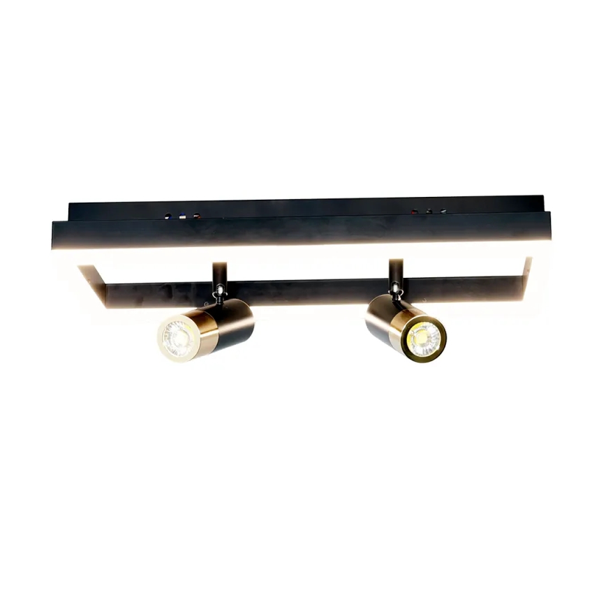 LED Hämardatav laevalgusti LED/50W/230V 3000-6500K must + kaugjuhtimispult
