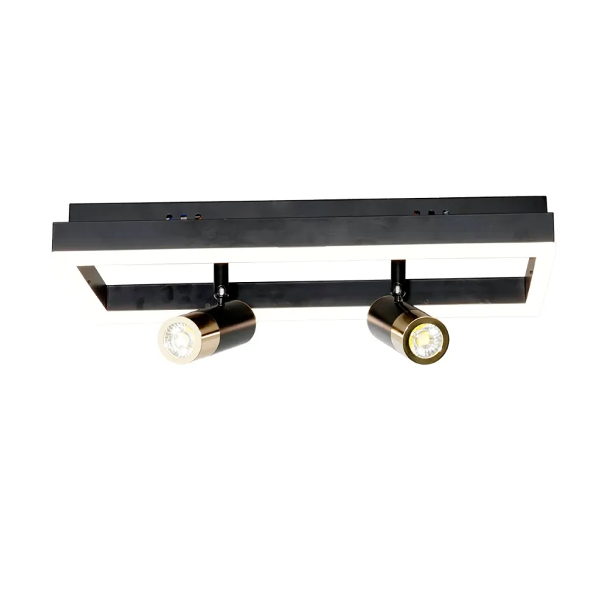 LED Hämardatav laevalgusti LED/50W/230V 3000-6500K must + kaugjuhtimispult