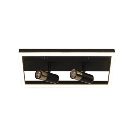 LED Hämardatav laevalgusti LED/50W/230V 3000-6500K must + kaugjuhtimispult