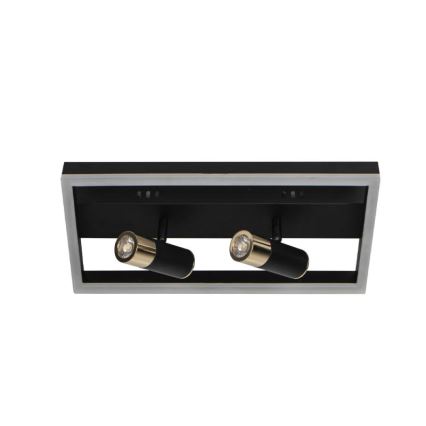 LED Hämardatav laevalgusti LED/50W/230V 3000-6500K must + kaugjuhtimispult