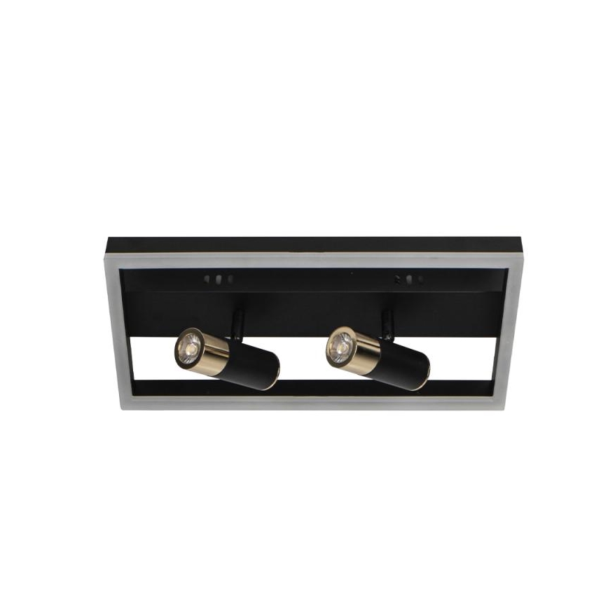LED Hämardatav laevalgusti LED/50W/230V 3000-6500K must + kaugjuhtimispult