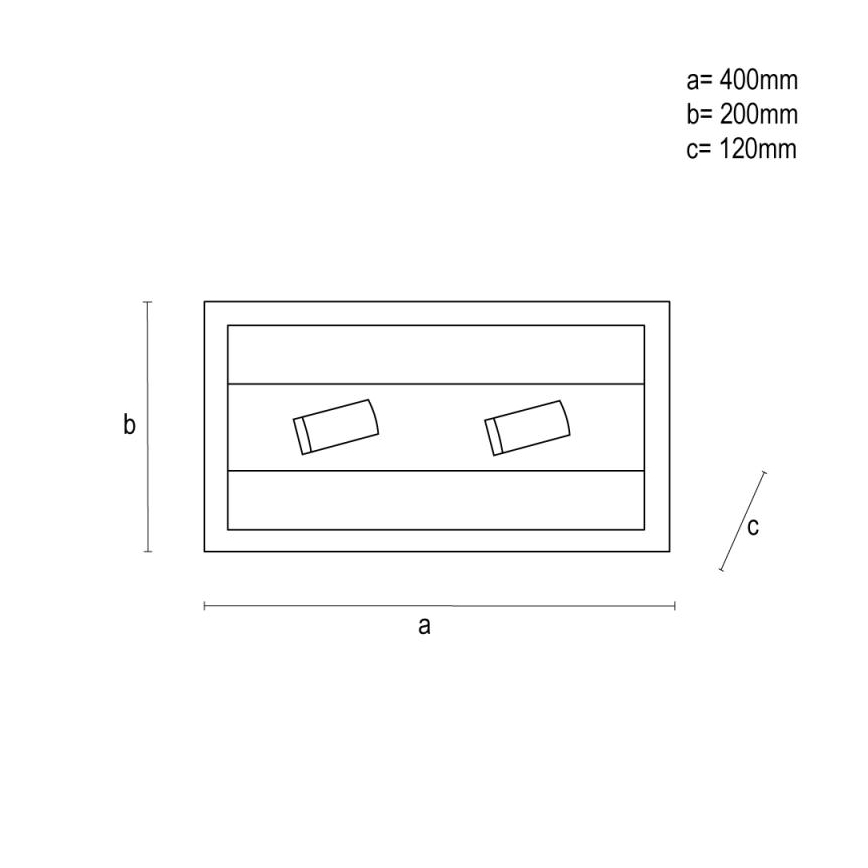 LED Hämardatav laevalgusti LED/50W/230V 3000-6500K must + kaugjuhtimispult