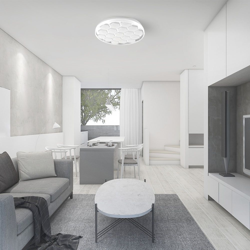 LED Hämardatav laevalgusti LED/60W/230V 3000/4000/6500K d. 49 cm + kaugjuhtimispult
