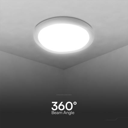 LED Hämardatav laevalgusti LED/60W/230V 3000-6500K 49,2 cm valge + kaugjuhtimispult