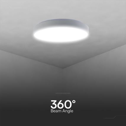 LED Hämardatav laevalgusti LED/60W/230V 3000-6500K 49,5 cm valge + kaugjuhtimispult