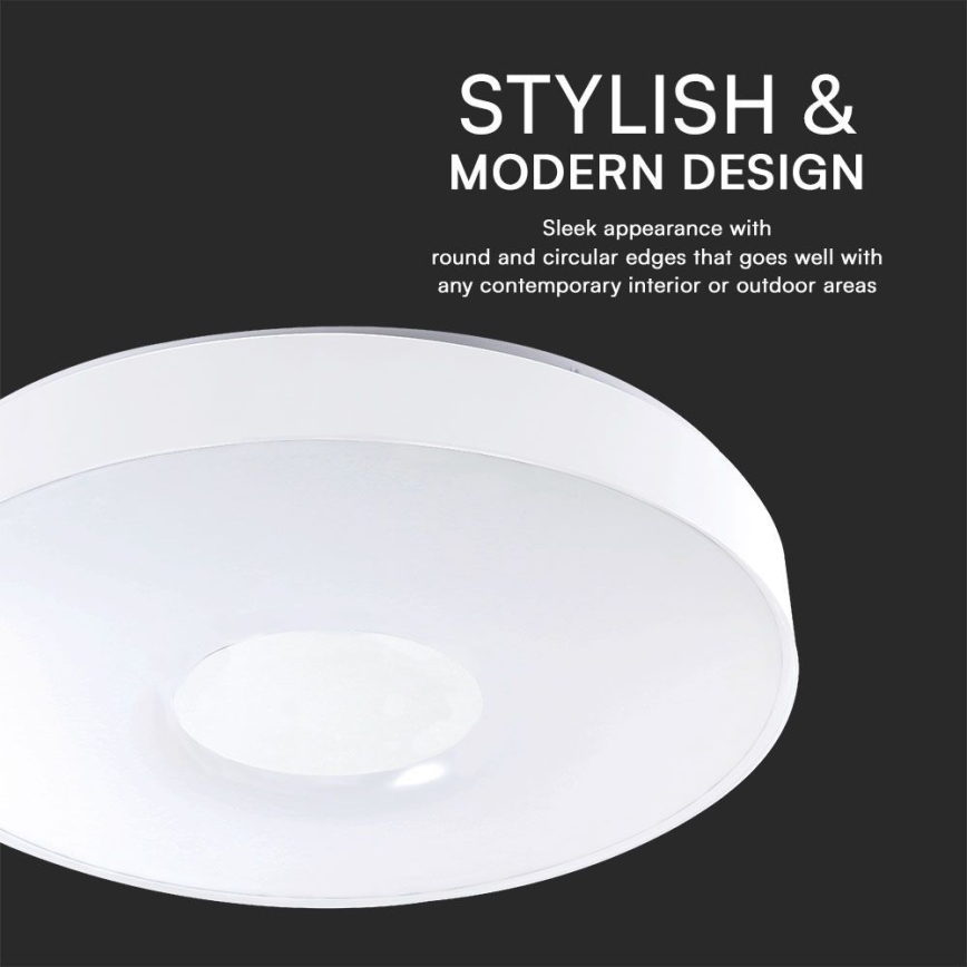 LED Hämardatav laevalgusti LED/60W/230V 3000-6500K 49,5 cm valge + kaugjuhtimispult