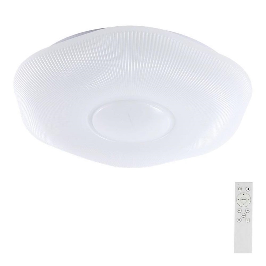 LED Hämardatav laevalgusti LED/60W/230V 3000-6500K 50 cm valge + kaugjuhtimispult