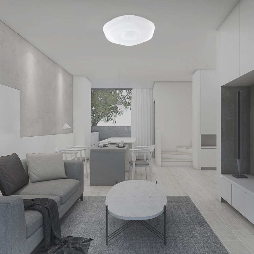 LED Hämardatav laevalgusti LED/60W/230V 3000-6500K 50 cm valge + kaugjuhtimispult