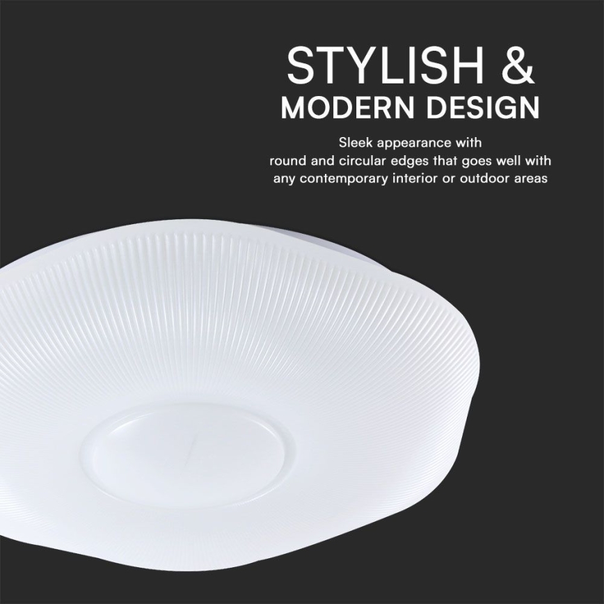 LED Hämardatav laevalgusti LED/60W/230V 3000-6500K 50 cm valge + kaugjuhtimispult
