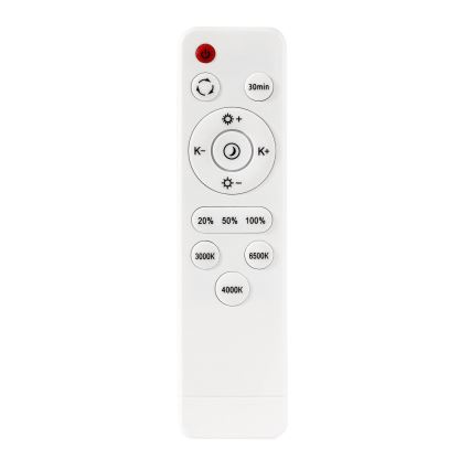 LED Hämardatav laevalgusti LED/60W/230V 3000-6500K d. 60 cm valge + kaugjuhtimispult