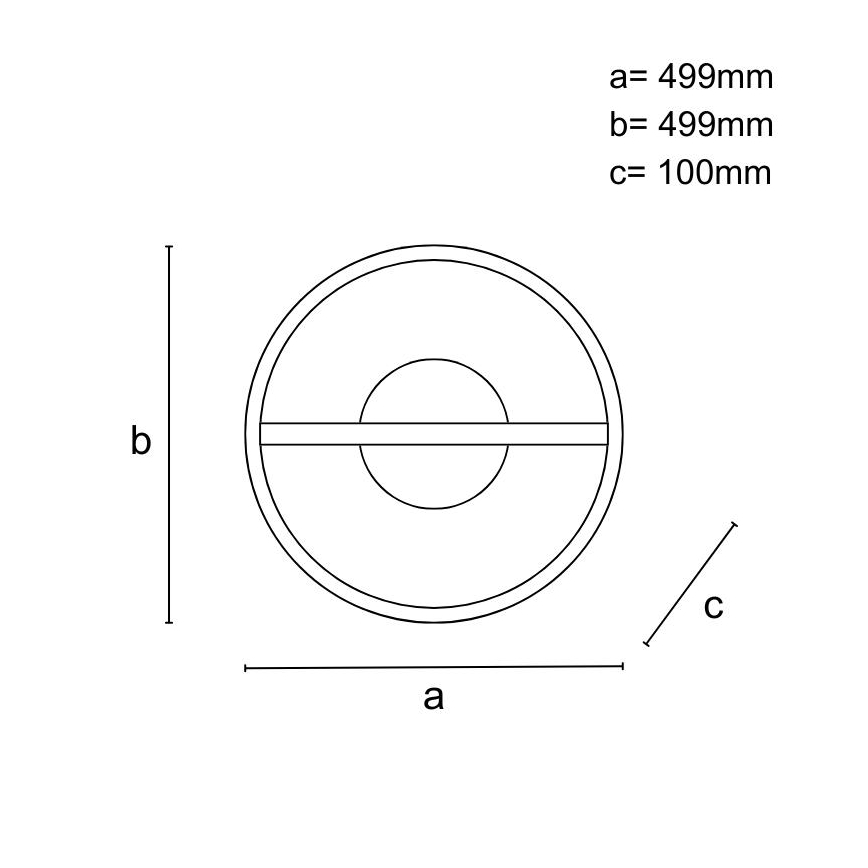 LED Hämardatav laevalgusti LED/60W/230V 3000-6500K + kaugjuhtimispult
