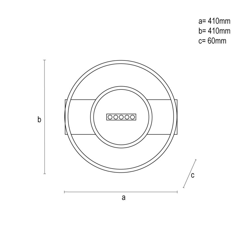 LED Hämardatav laevalgusti LED/60W/230V 3000-6500K + kaugjuhtimispult