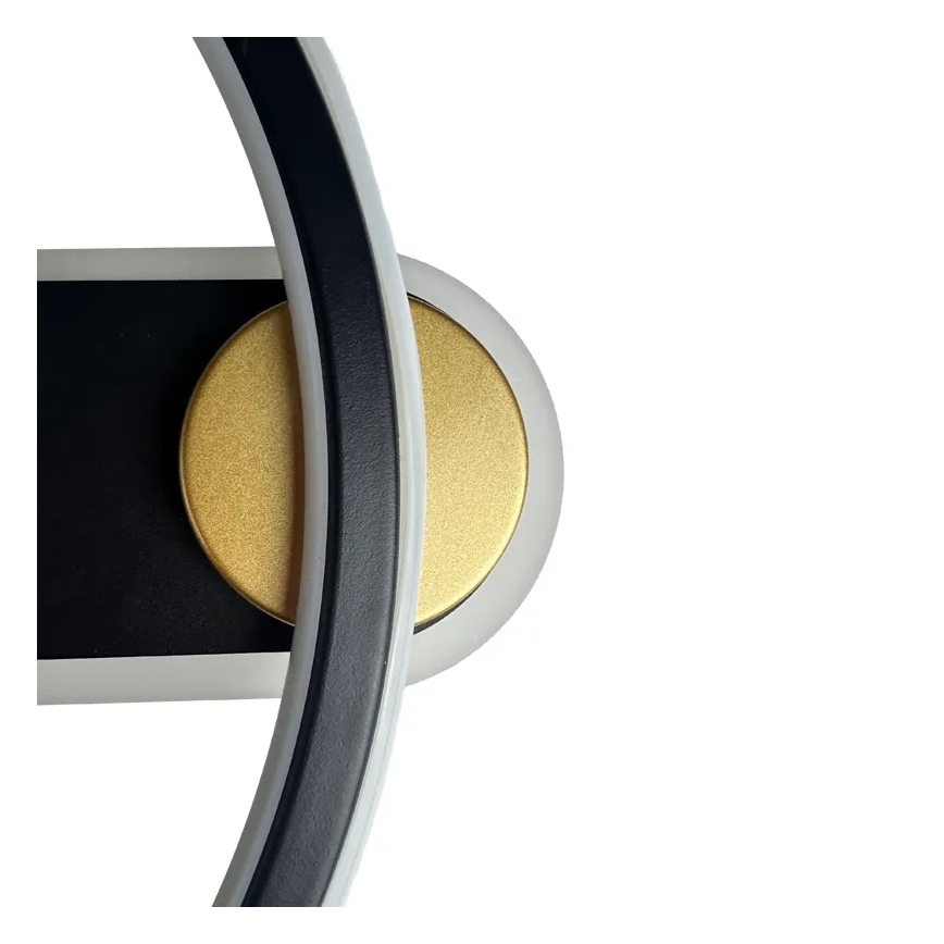 LED Hämardatav laevalgusti LED/60W/230V 3000-6500K must + kaugjuhtimispult